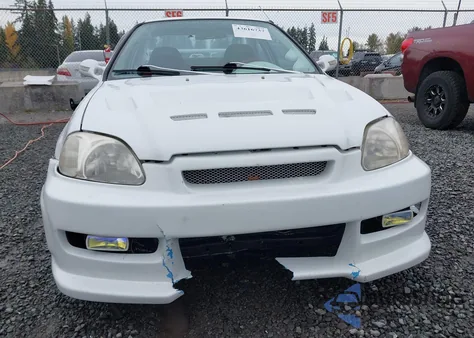 1997 Honda Civic Dx из США, поврежденный, VIN 1HGEJ6127VL132279